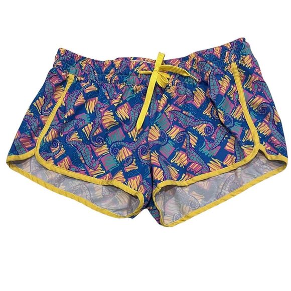 TIPSY ELVES Women's Seahorse Beach Shorts Sz MEDIUM - Picture 2 of 5
